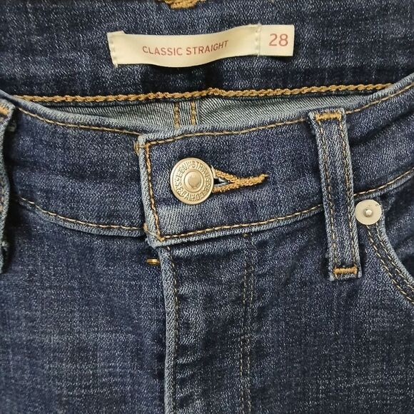Frame Denim Blue Skinny Jeans High-Waisted - Picture 10 of 12